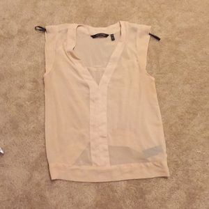 Kardashian Kollection sheer blouse